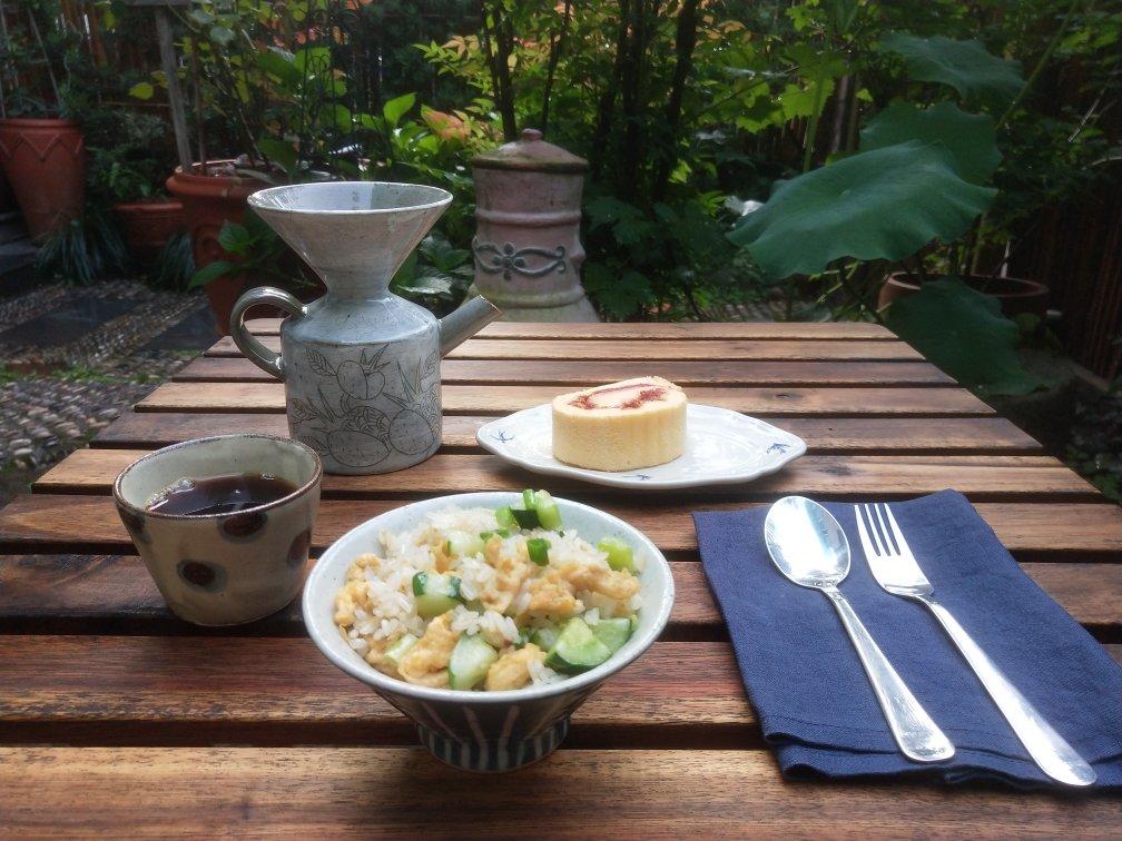 我一直梦想的田园的早餐