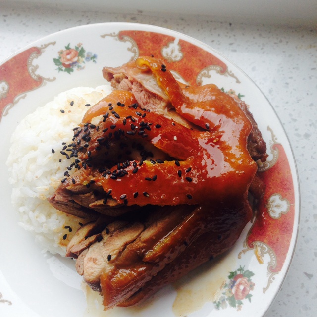 照烧鸡腿饭
