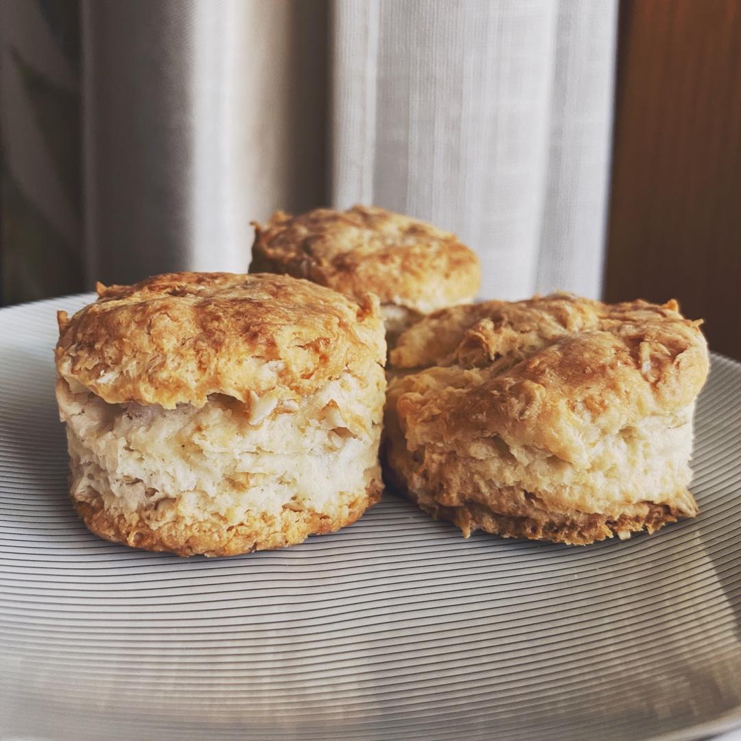 双重椰香司康（椰子油+椰浆）极速快手