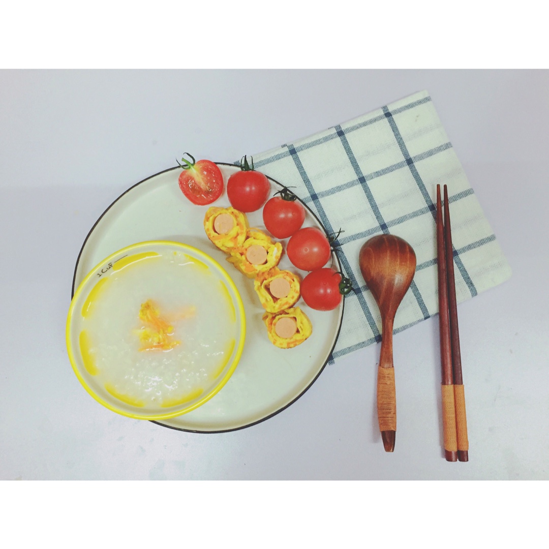胡萝卜厚蛋烧