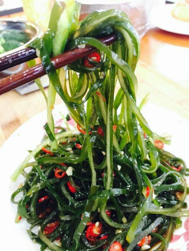 岩铸apple-70做的凉拌海带丝