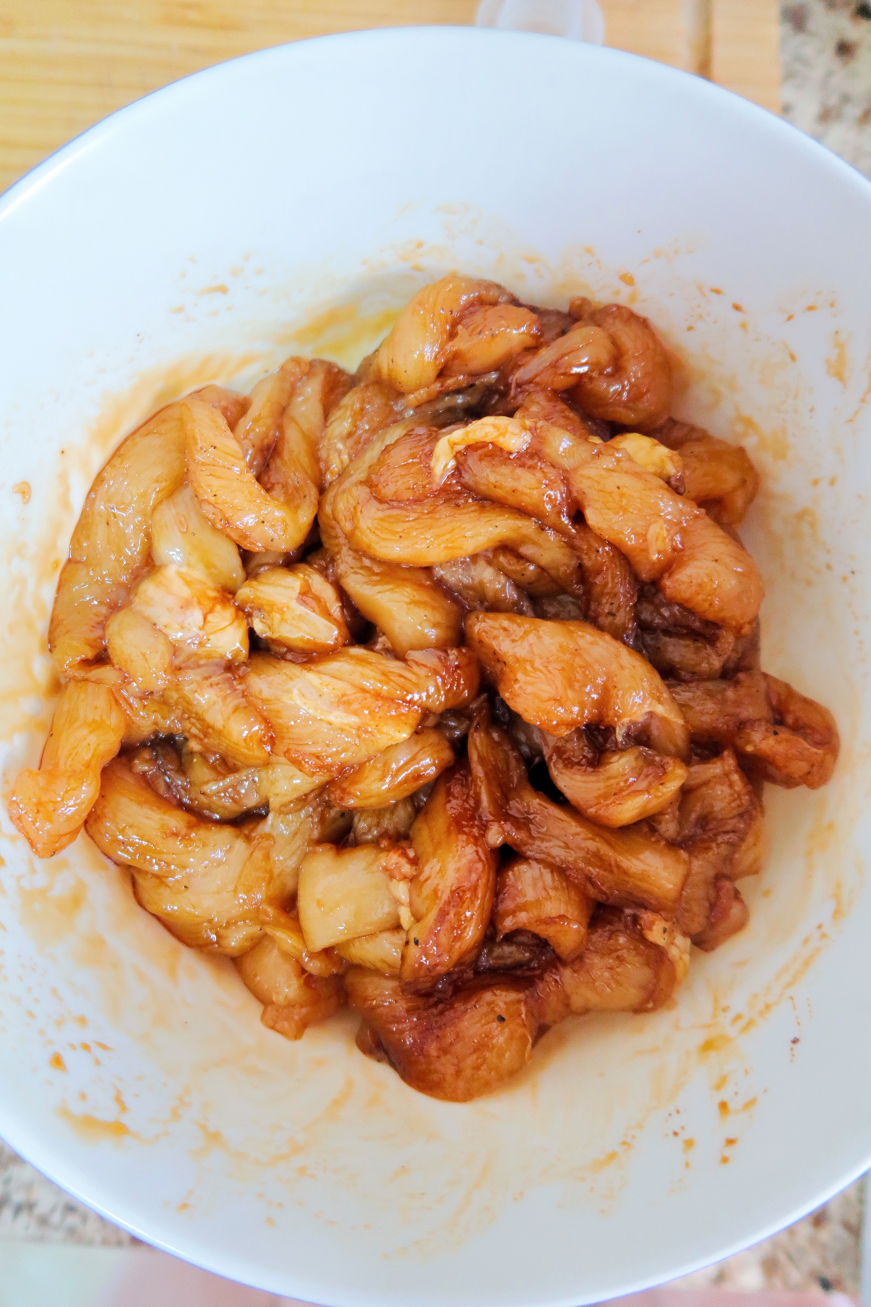 分享一个掉秤神器‼️超好吃的青椒孜然鸡肉卷的做法 步骤2