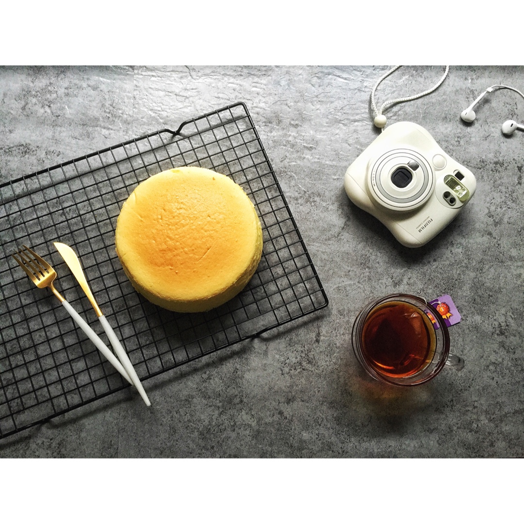 轻乳酪芝士蛋糕6寸#皮黑森林#