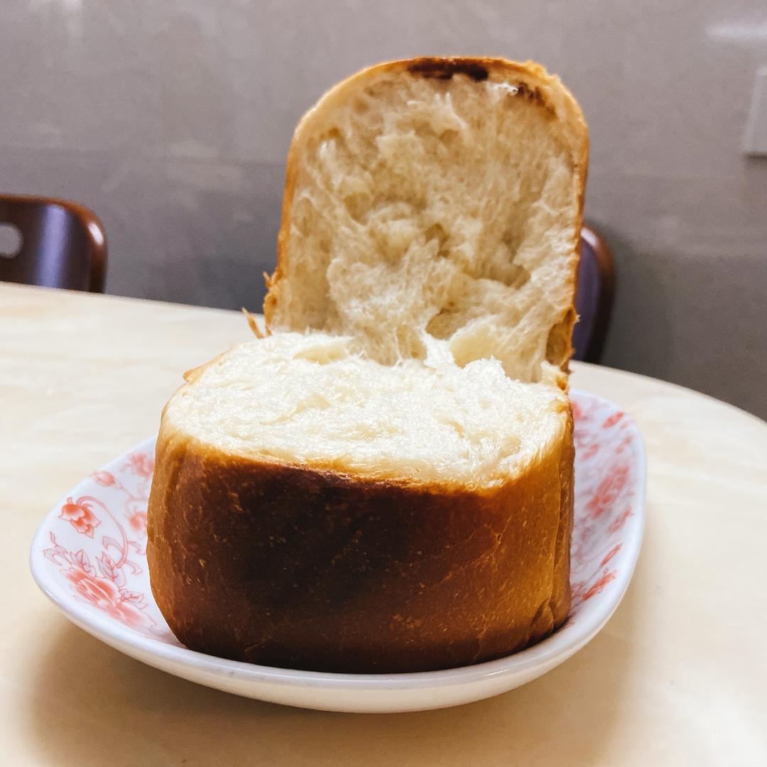 纯奶手撕吐司的做法 步骤1