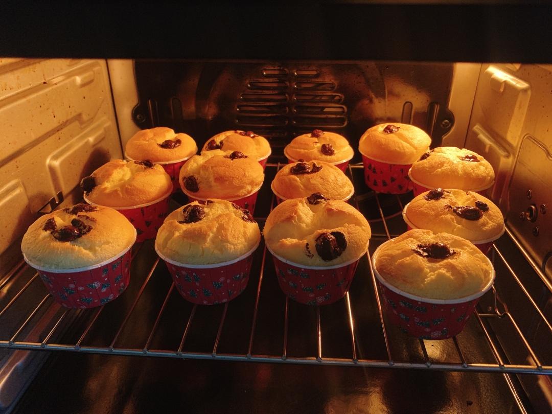 纸杯蛋糕 8寸戚风蛋糕的量