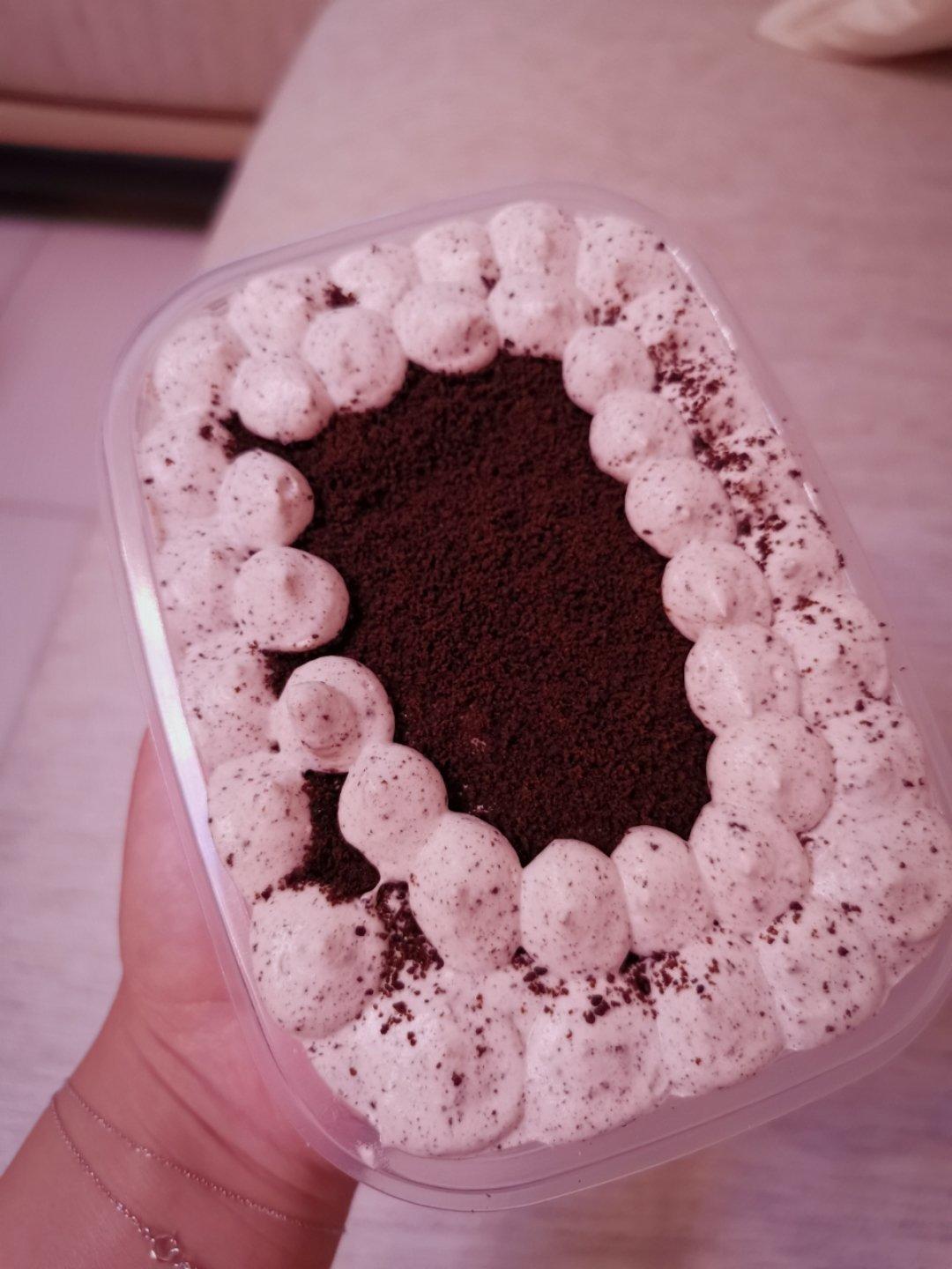 好吃到流泪的奥利奥咸奶油盒子蛋糕