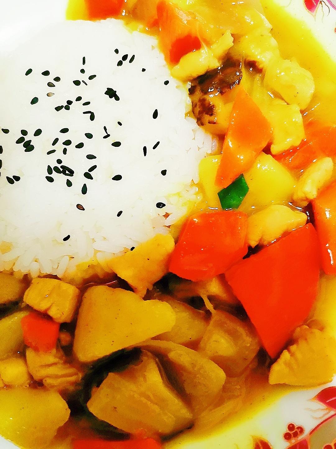 黄金咖喱饭