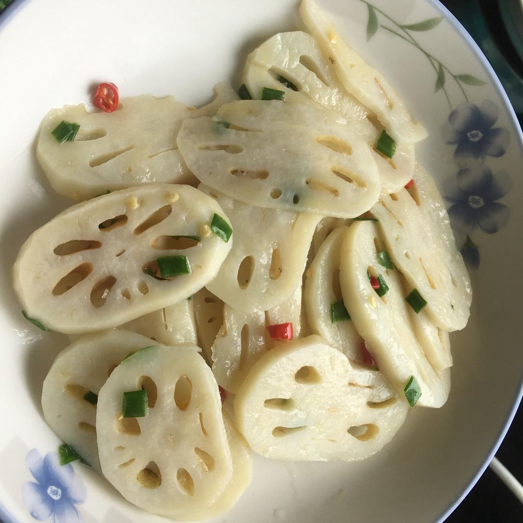 清炒藕片