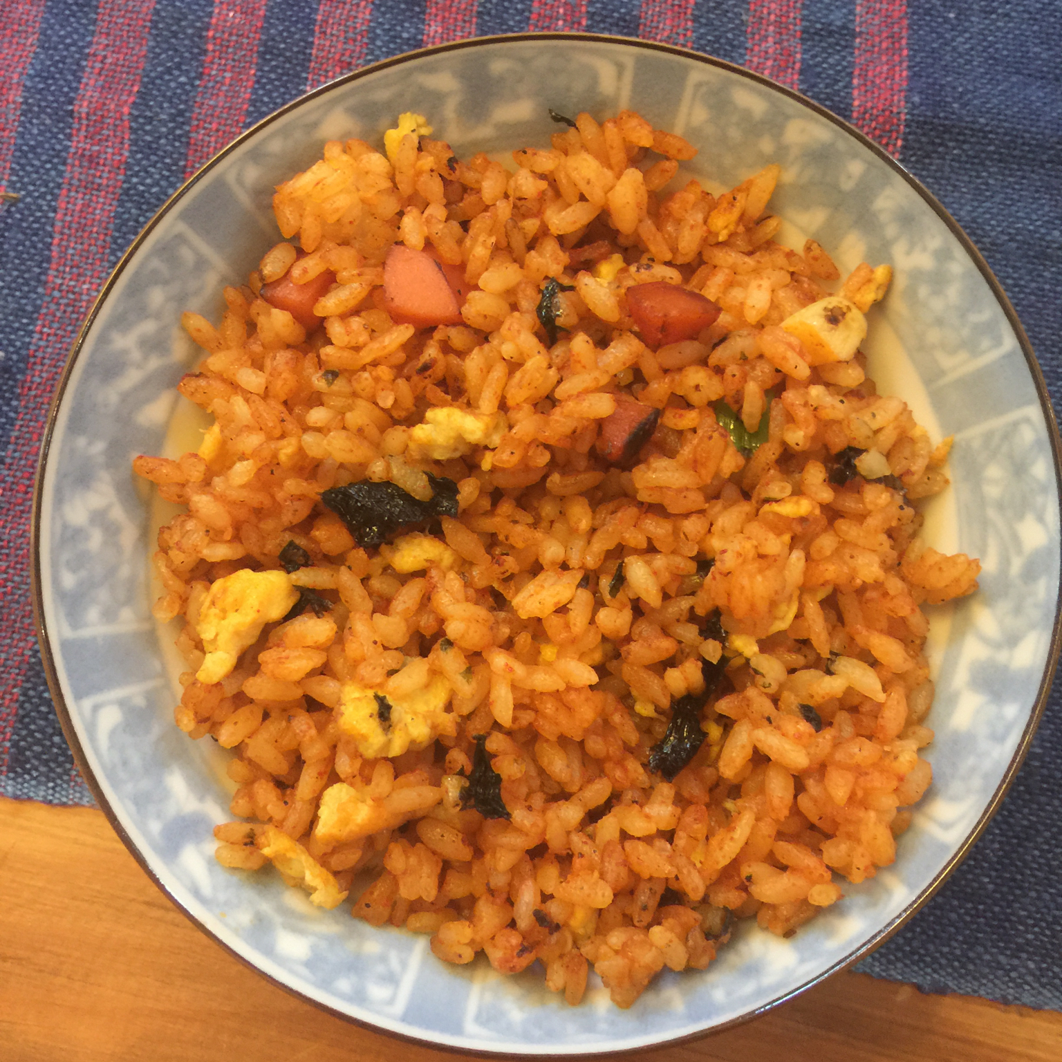 酱油素炒饭