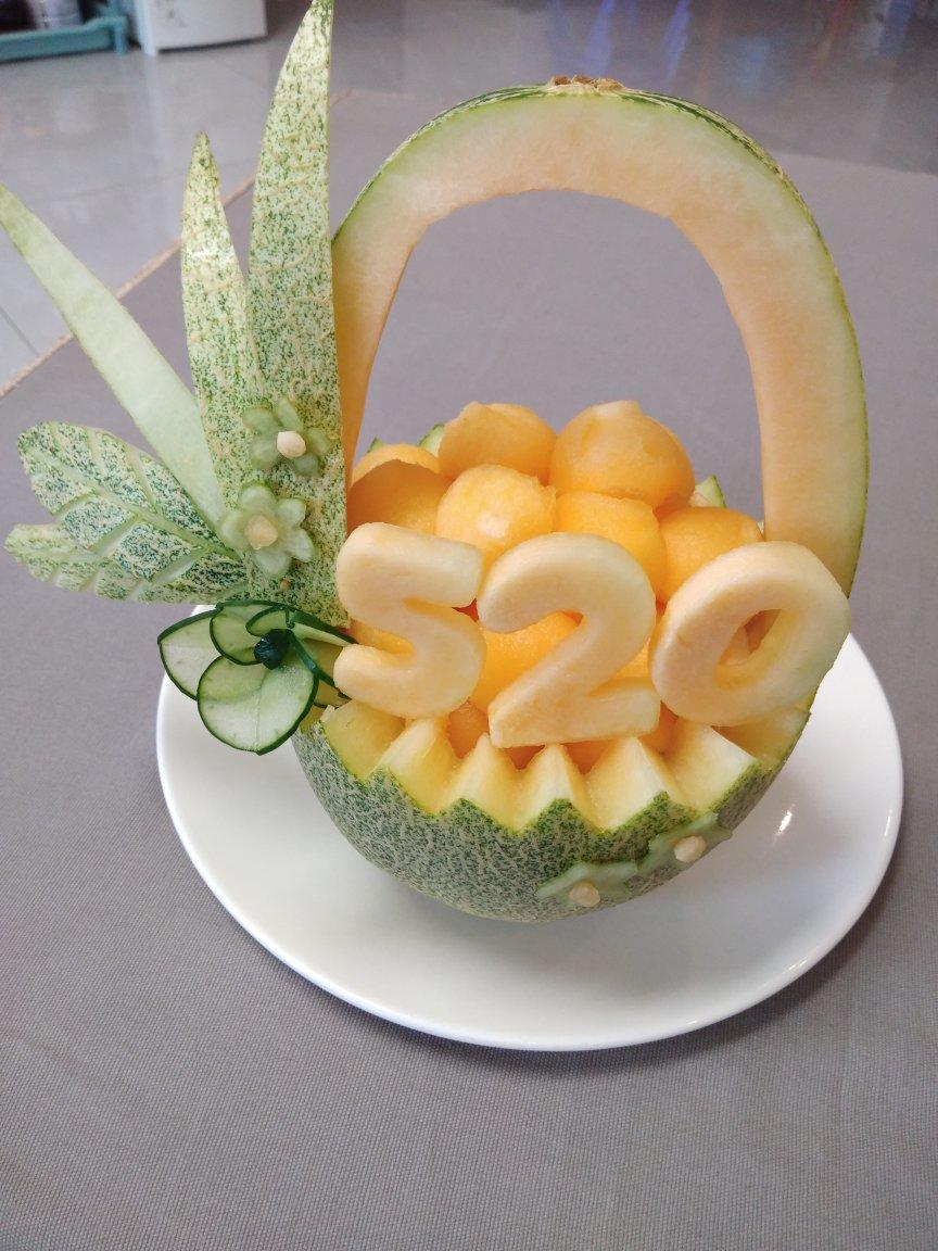 哈密瓜水果拼盘的全部作品