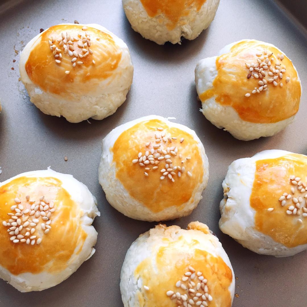 不用揉出膜、不用醒面就能酥掉渣的中式酥皮点心