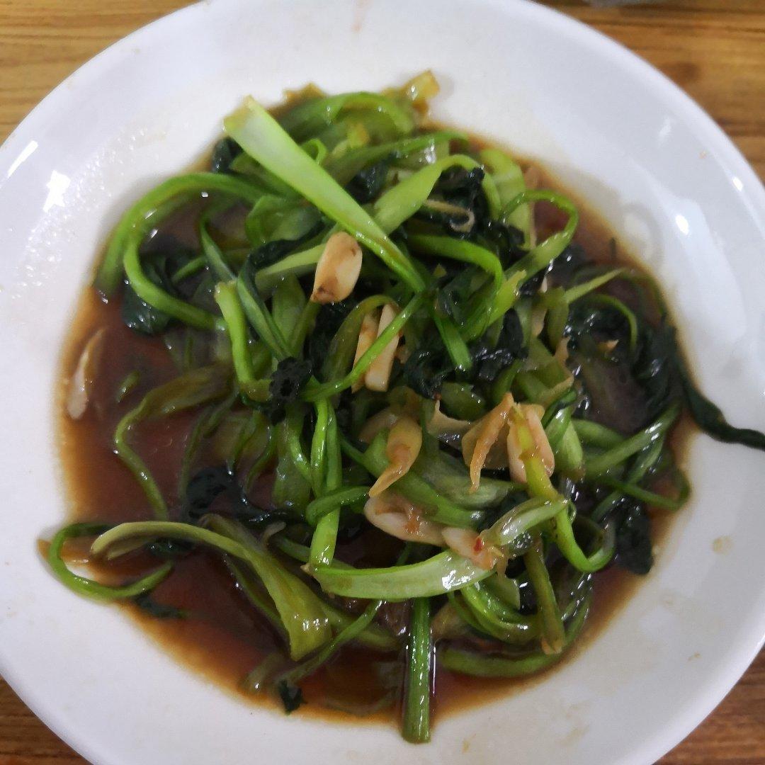 炝炒海米小白菜