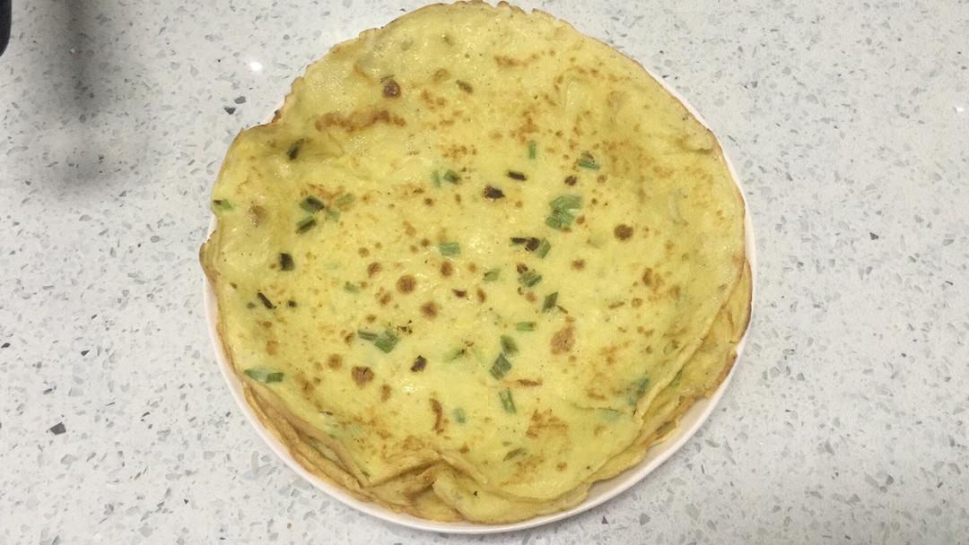 葱花鸡蛋饼