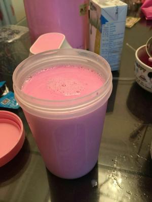 红龙果酸奶的做法 步骤5