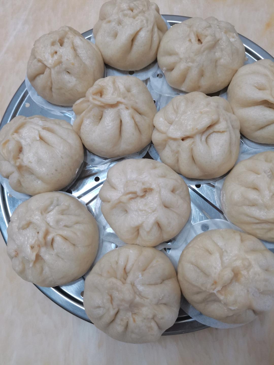 鲜肉豇豆包子