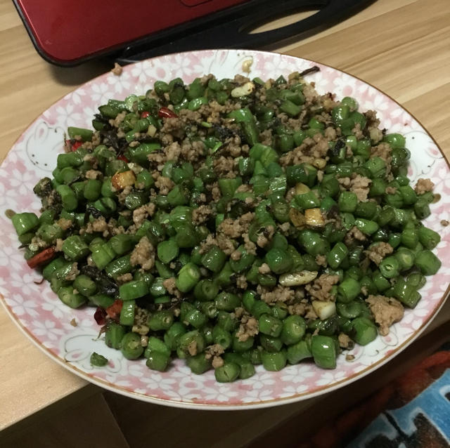 四季豆肉末橄榄菜
