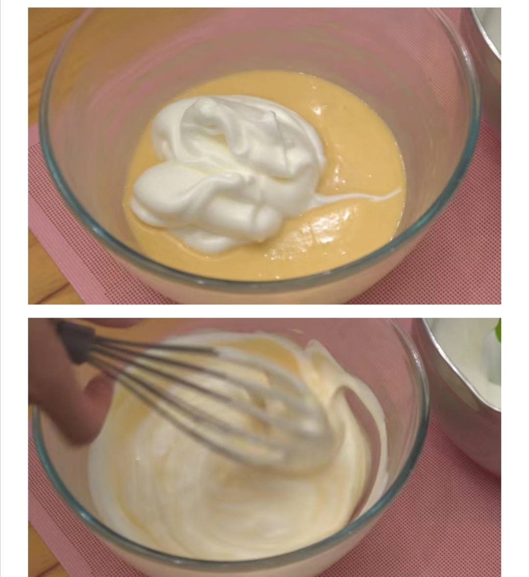 【免费配方】最近在日本很火的一款舒芙蕾烫面海绵蛋糕的做法 步骤9