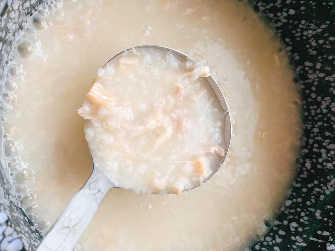 瑶柱鸡丝粥