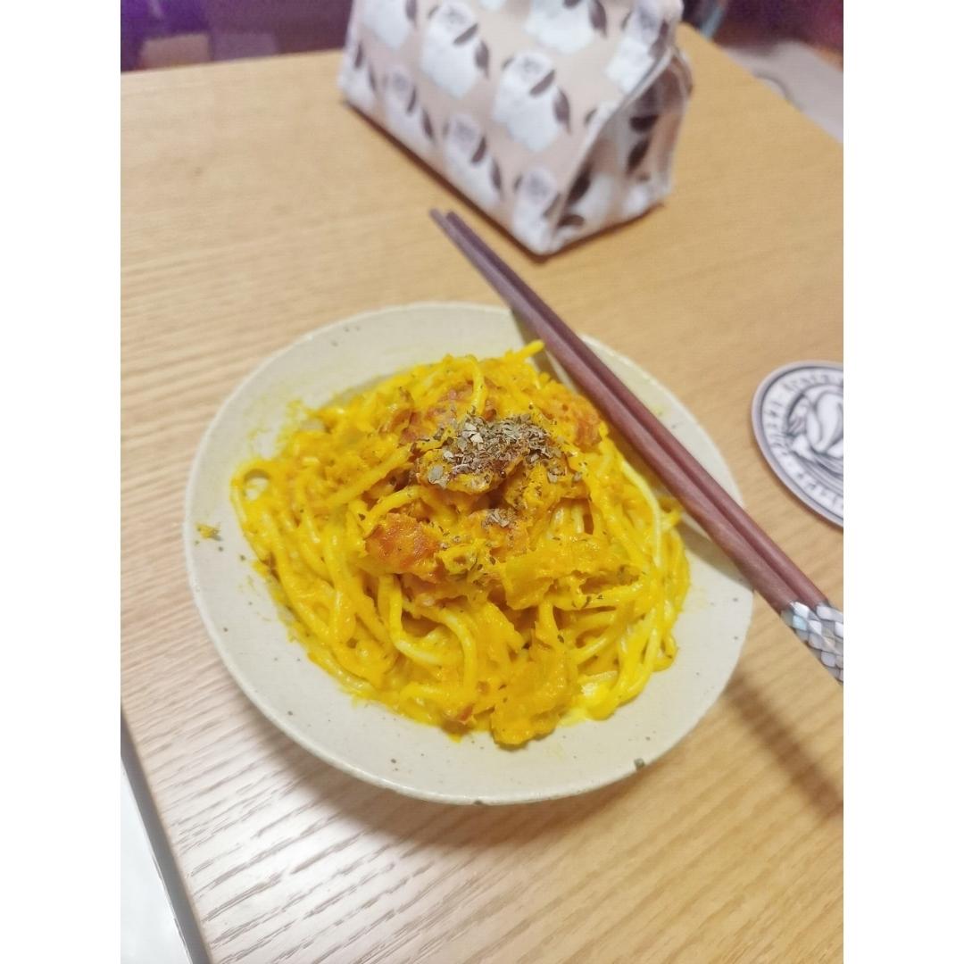 南瓜培根意面🇮🇹10分钟家庭意式料理