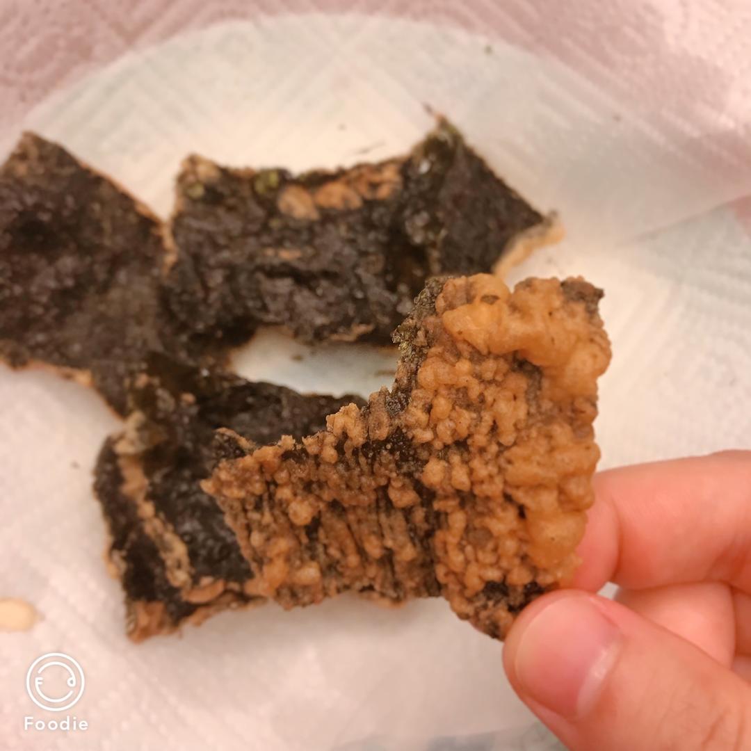 复刻网红零食海苔天妇罗