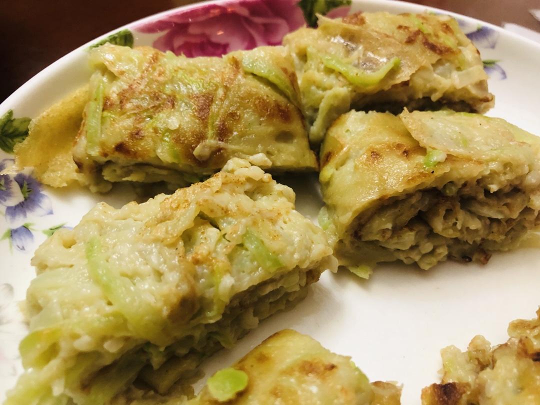 西葫芦鸡蛋饼