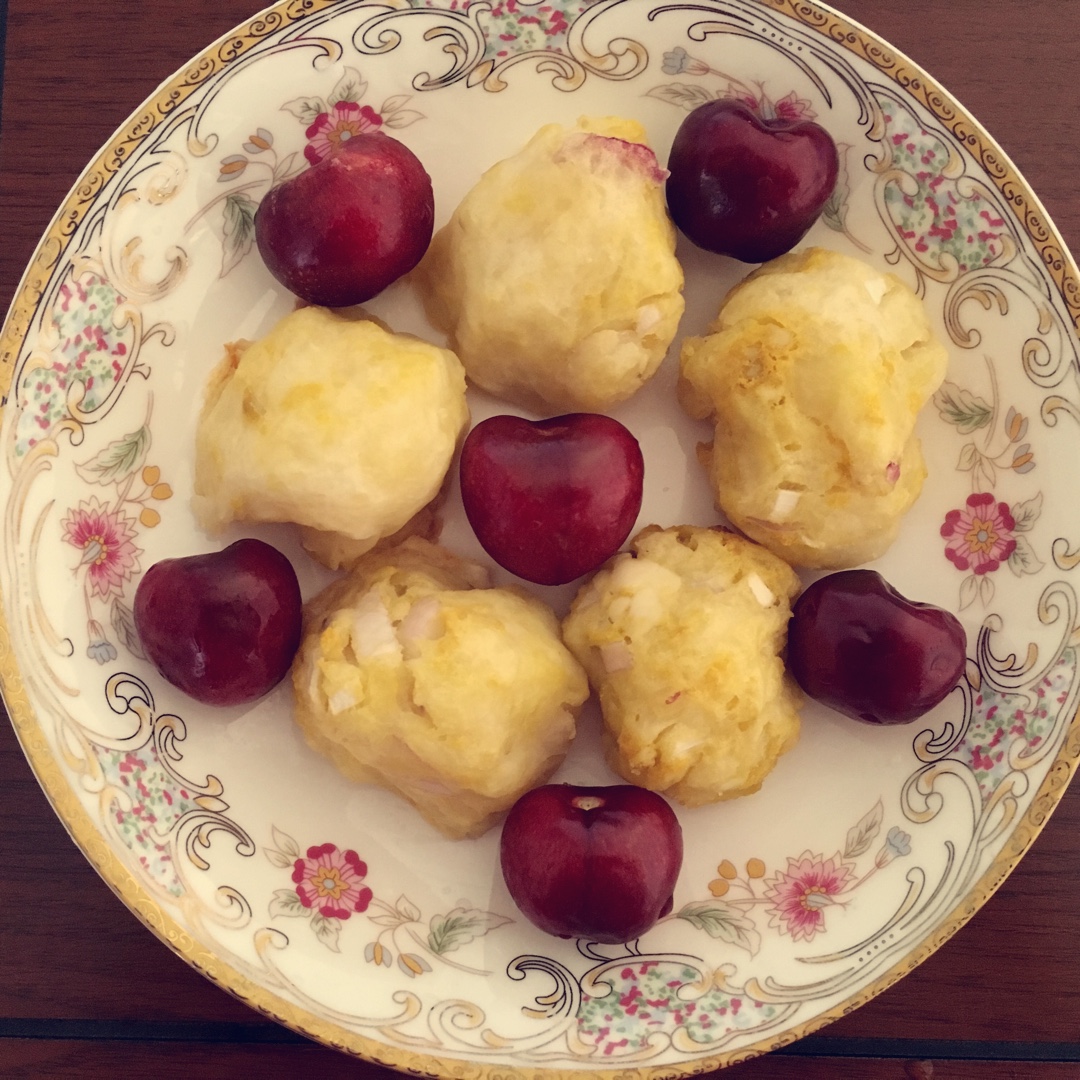 香烤咸蛋洋葱土豆丸子
