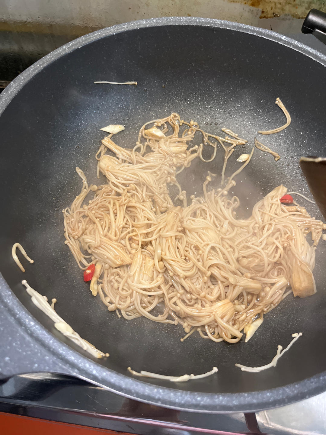 凉拌金针菇