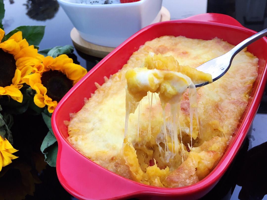 芝士焗红薯(烤箱版)