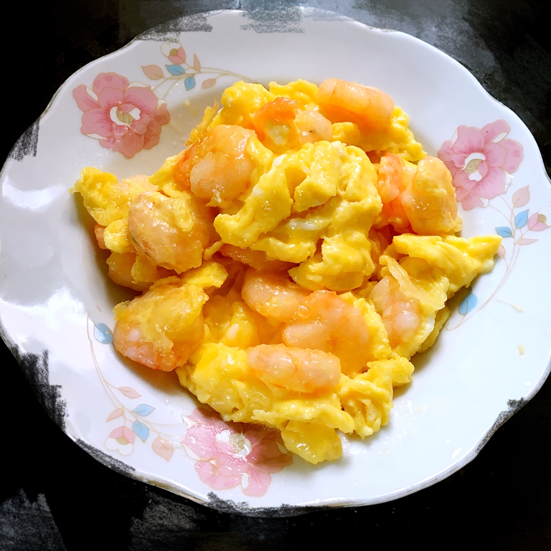 虾仁滑蛋