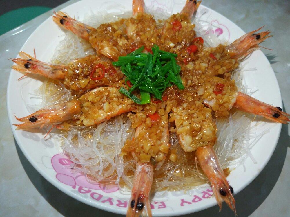 蒜蓉粉丝蒸虾