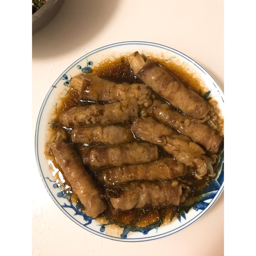 肥牛金针菇卷
