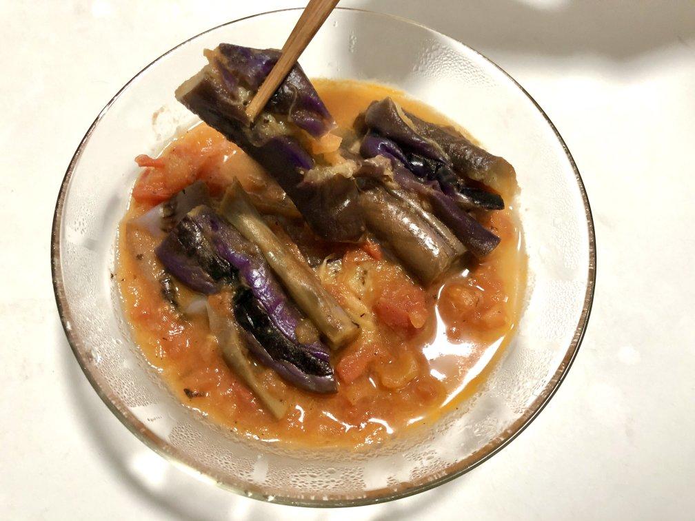 西红柿烧茄子