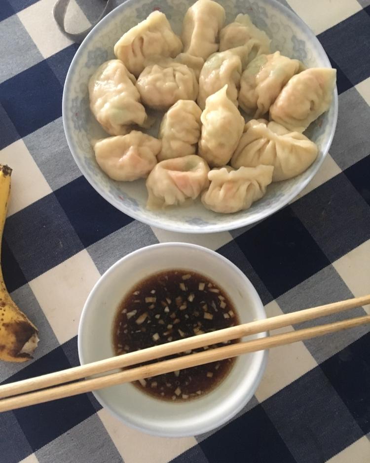 手机用户1129_2vde做的素馅大个饺子