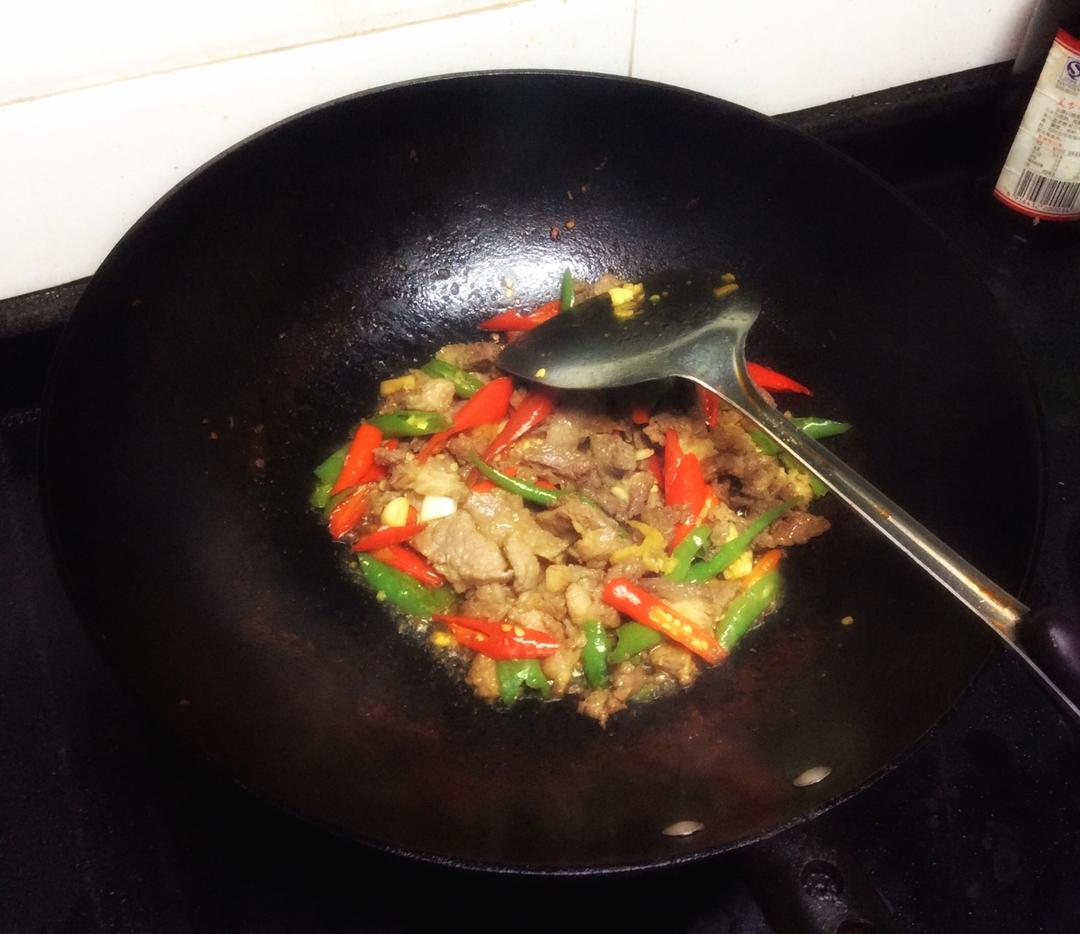 家常小炒黄牛肉