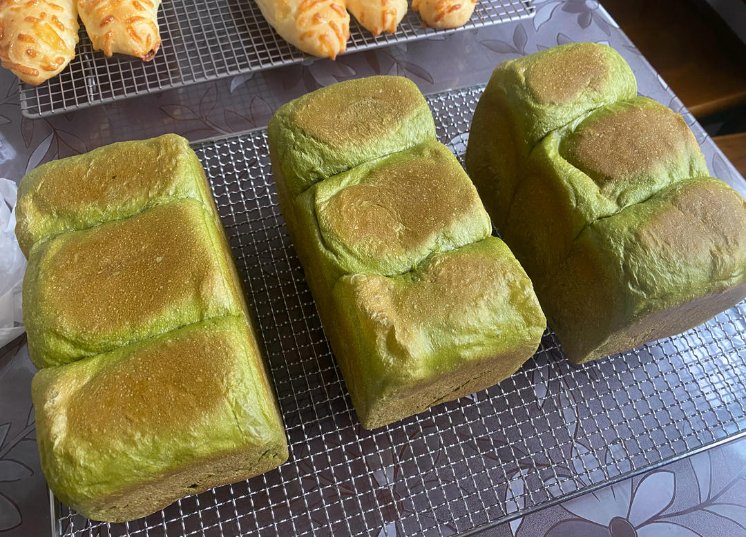 抹茶高級生吐司