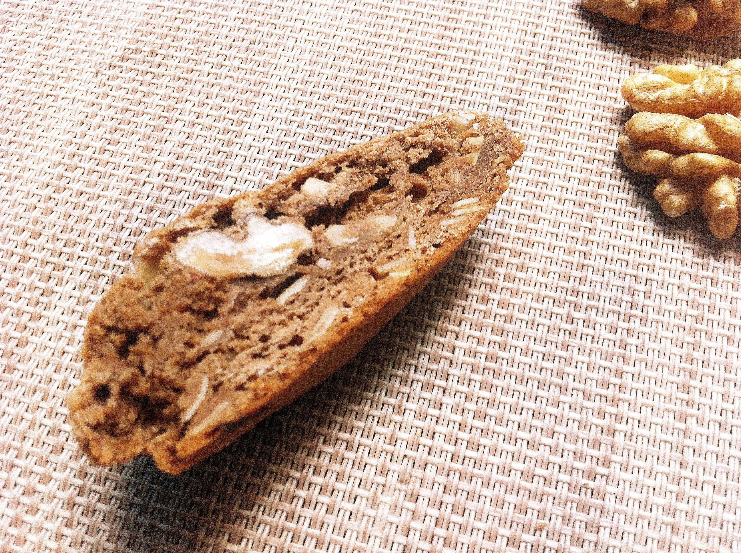 无油咖啡坚果意式脆饼