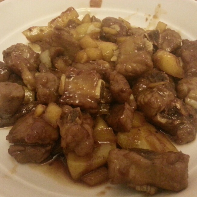 懒人版糖醋排骨