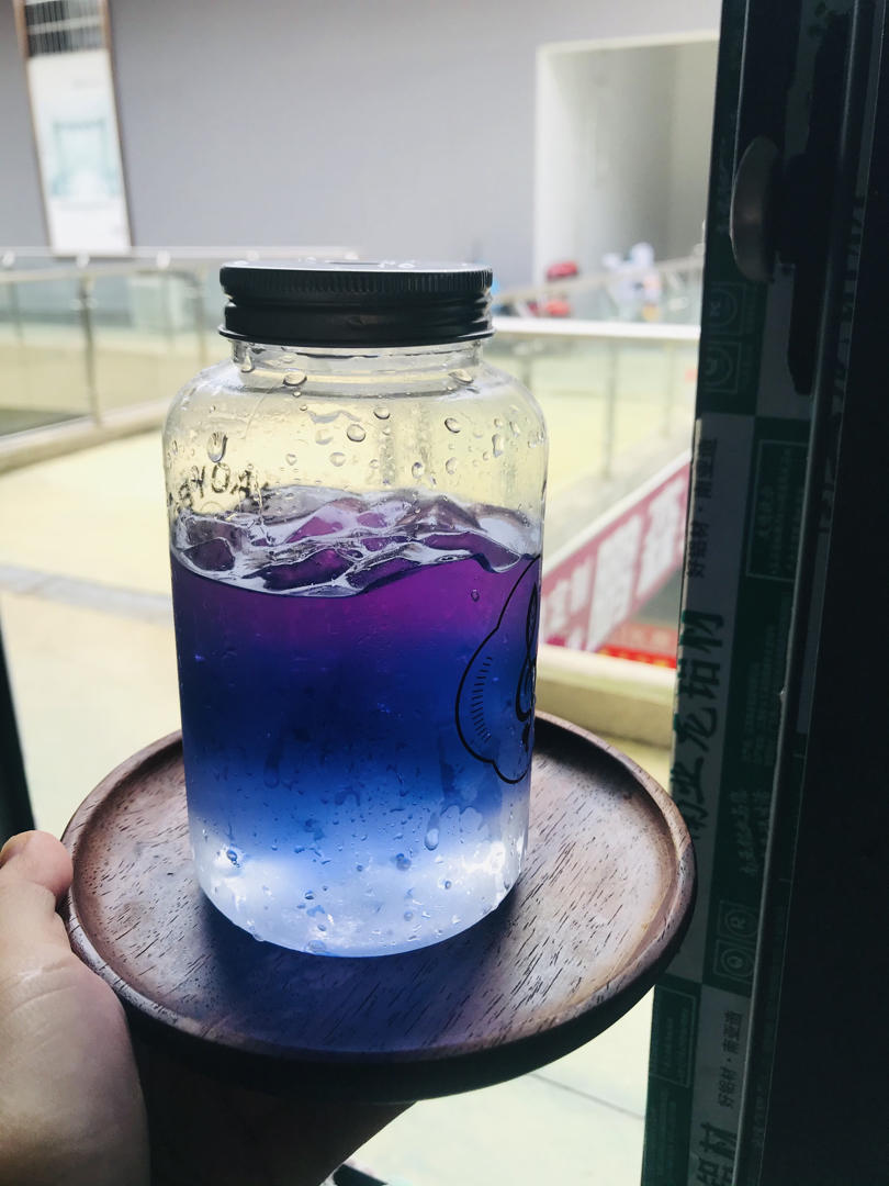 超高颜值的星空冰粉