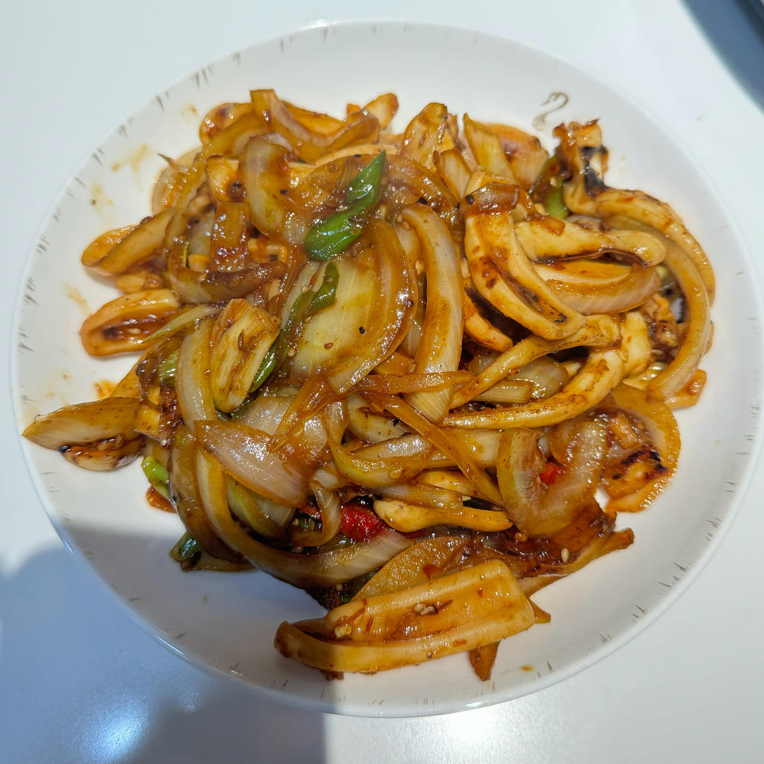 辣炒鱿鱼