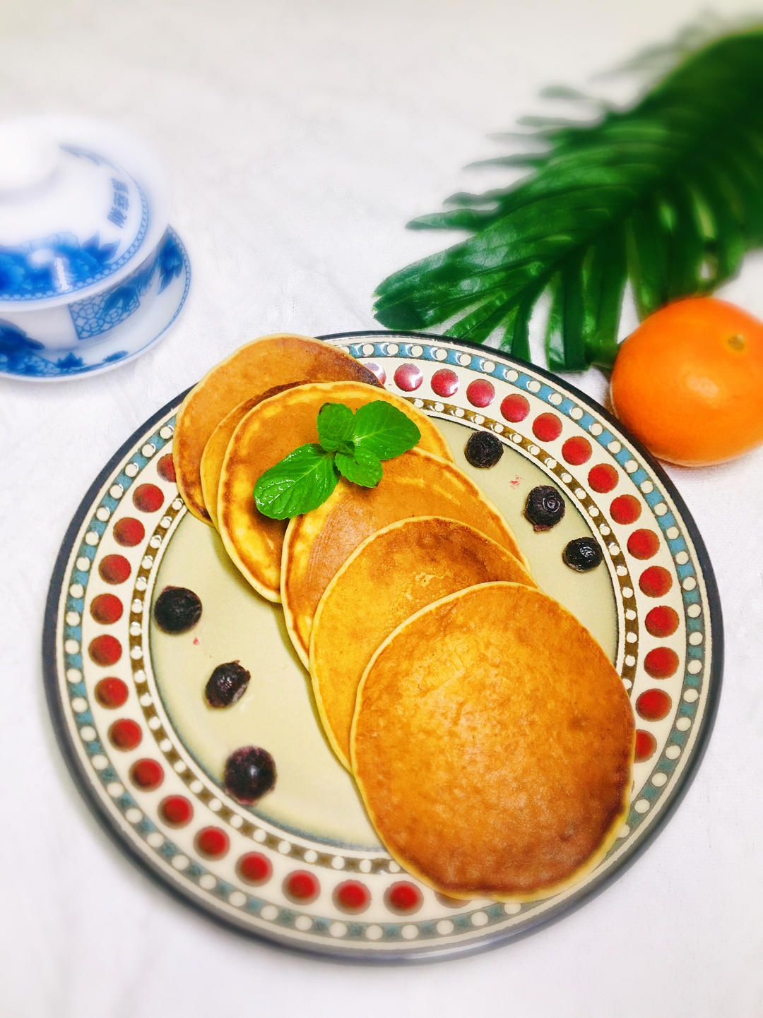 无油无糖香蕉松饼