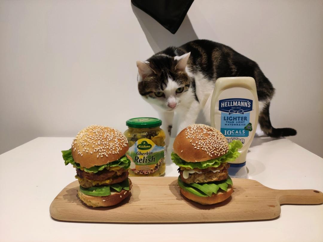 不输给牛肉的猪肉汉堡肉饼