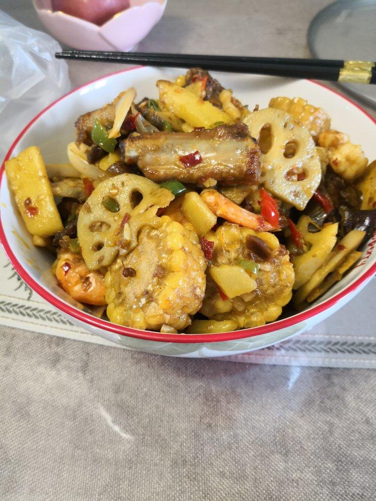 超下饭的干锅排骨