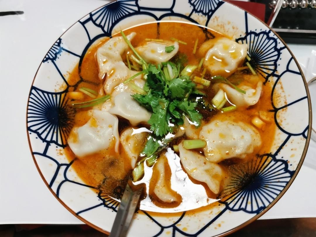 巨好吃酸爽的酸汤水饺