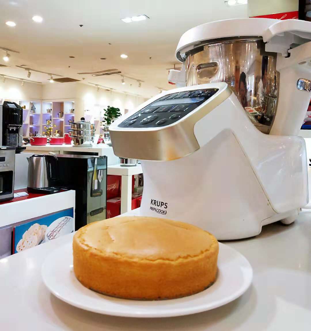 海绵蛋糕（全蛋）【KRUPS厨房机器人版】