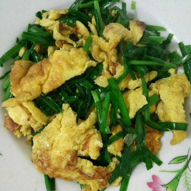韭菜炒鸡蛋