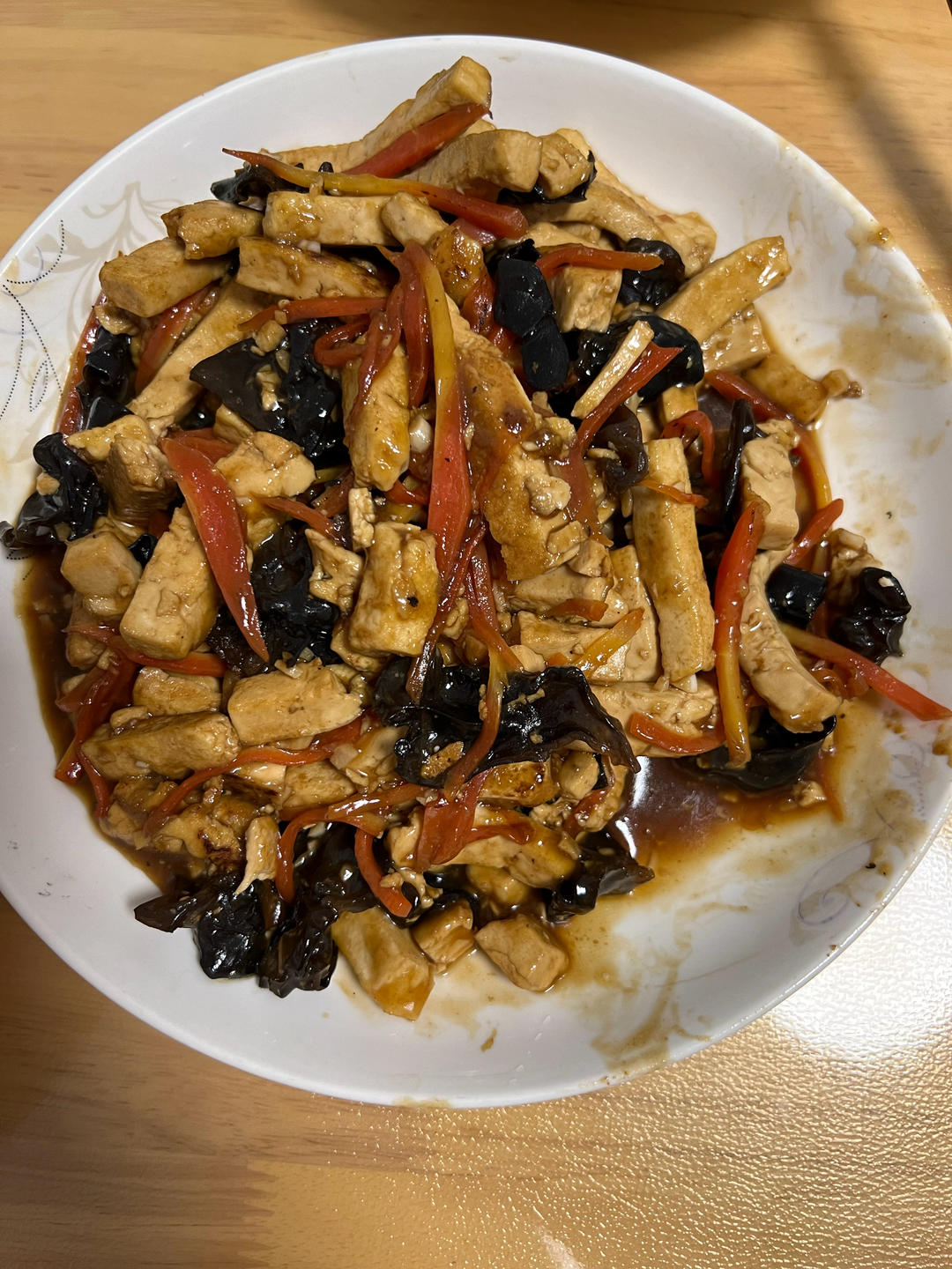 鱼香豆腐丝