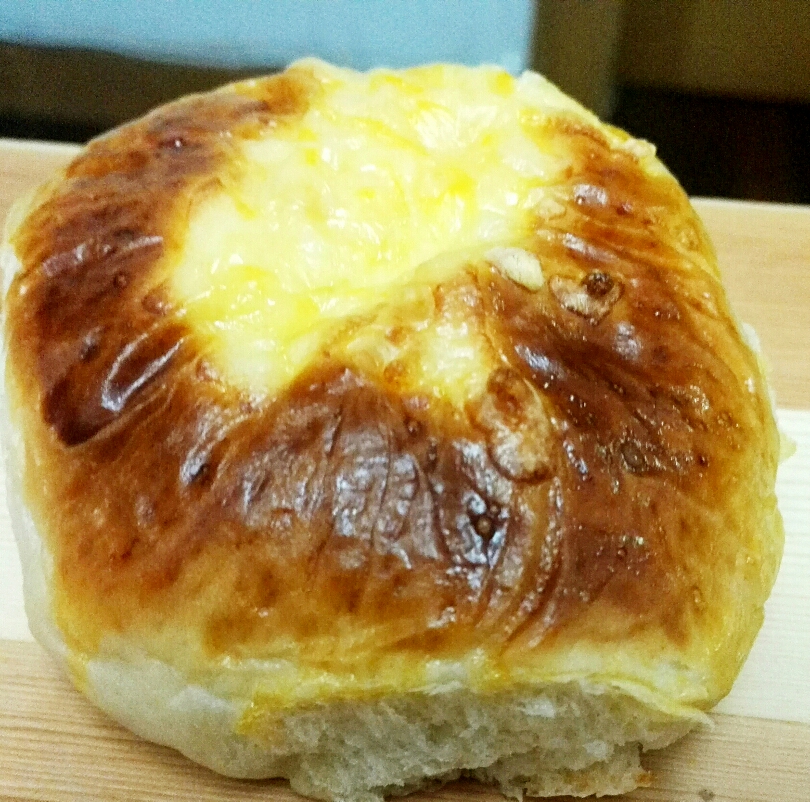 蜜红豆奶酪面包(一次发酵法)