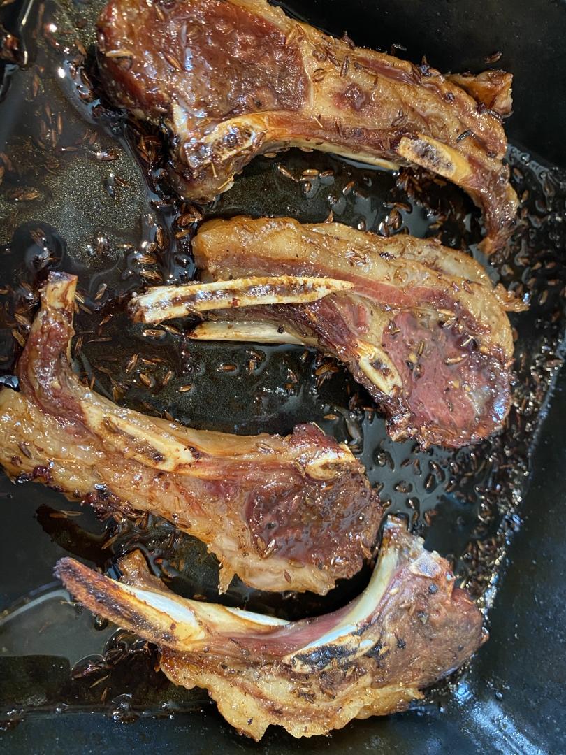 nikobabe做的烤羊排(家庭烤箱版)