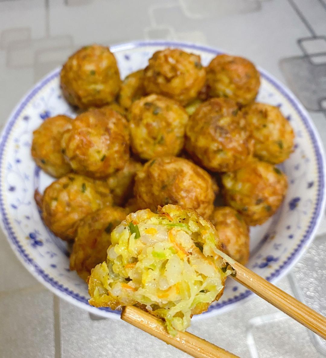老北京炸胡萝卜素丸子