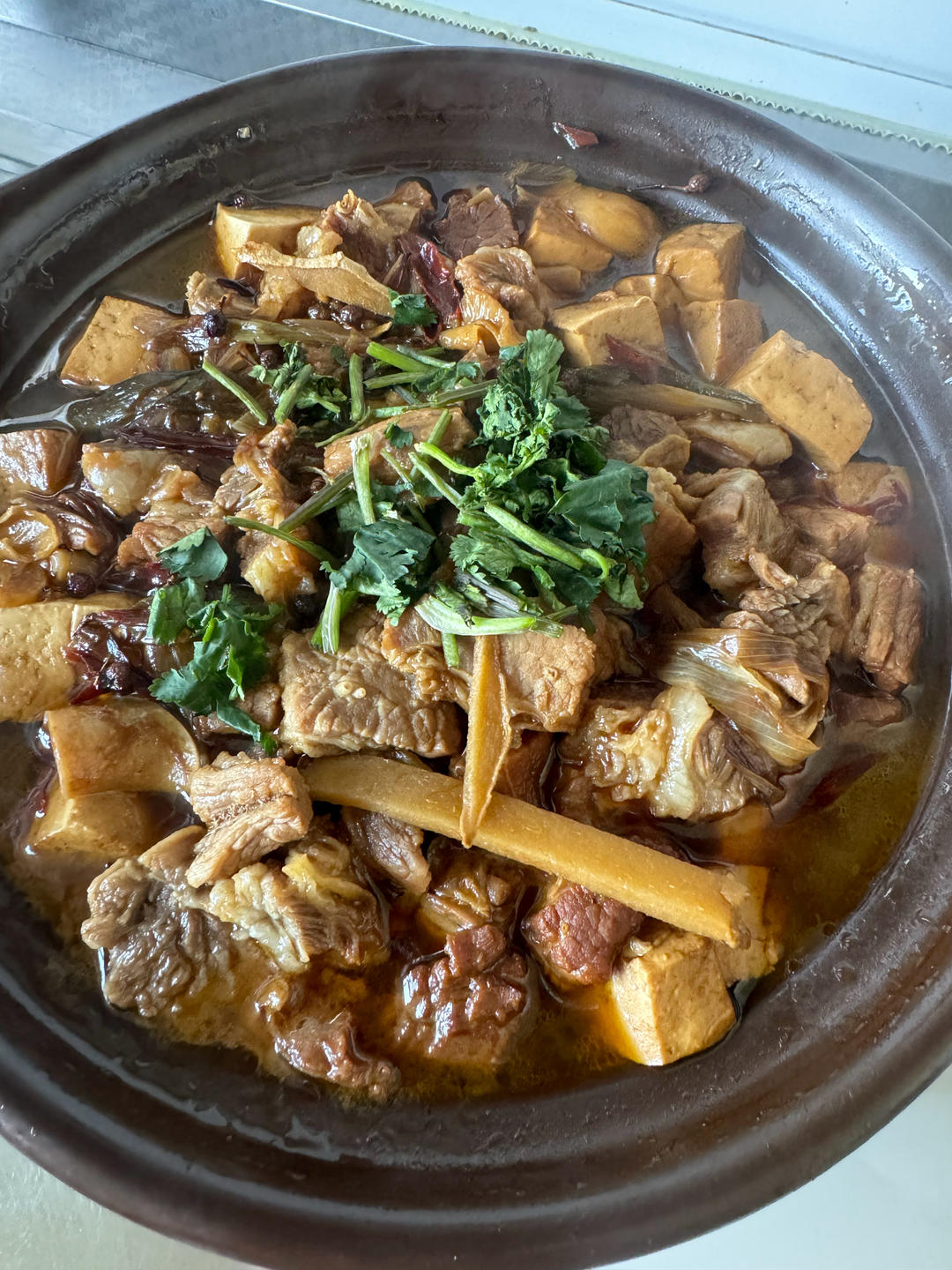 砂锅牛肉豆腐煲🐮的做法 步骤1